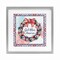 Stupell Industries God Bless America Wreath Framed Print Under Glass, design by Nicole DeCamp